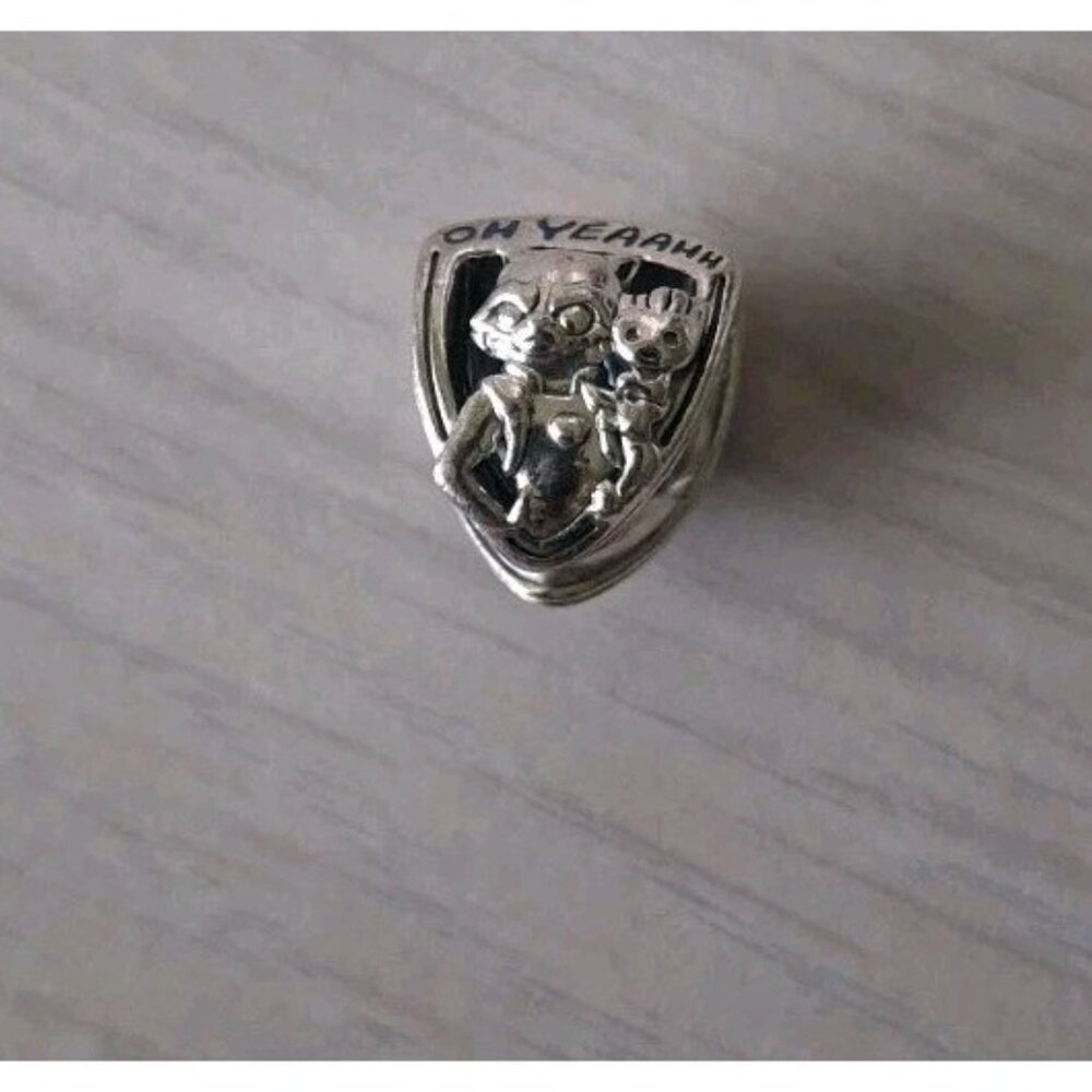 PANDORA Marvel Guardians of The Galaxy Rocket Raccoon & Groot Emblem